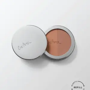 Руж-бронзант за лице - Ere Perez Rice Powder Blush & Bronzer